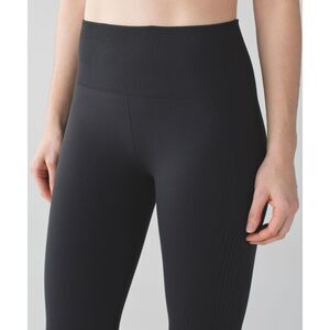 Lululemon Flow and Go Leggings Black Activewear Athleisure Movement Spring